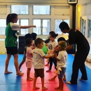 Easter Practice Chinese Martial Arts for kids