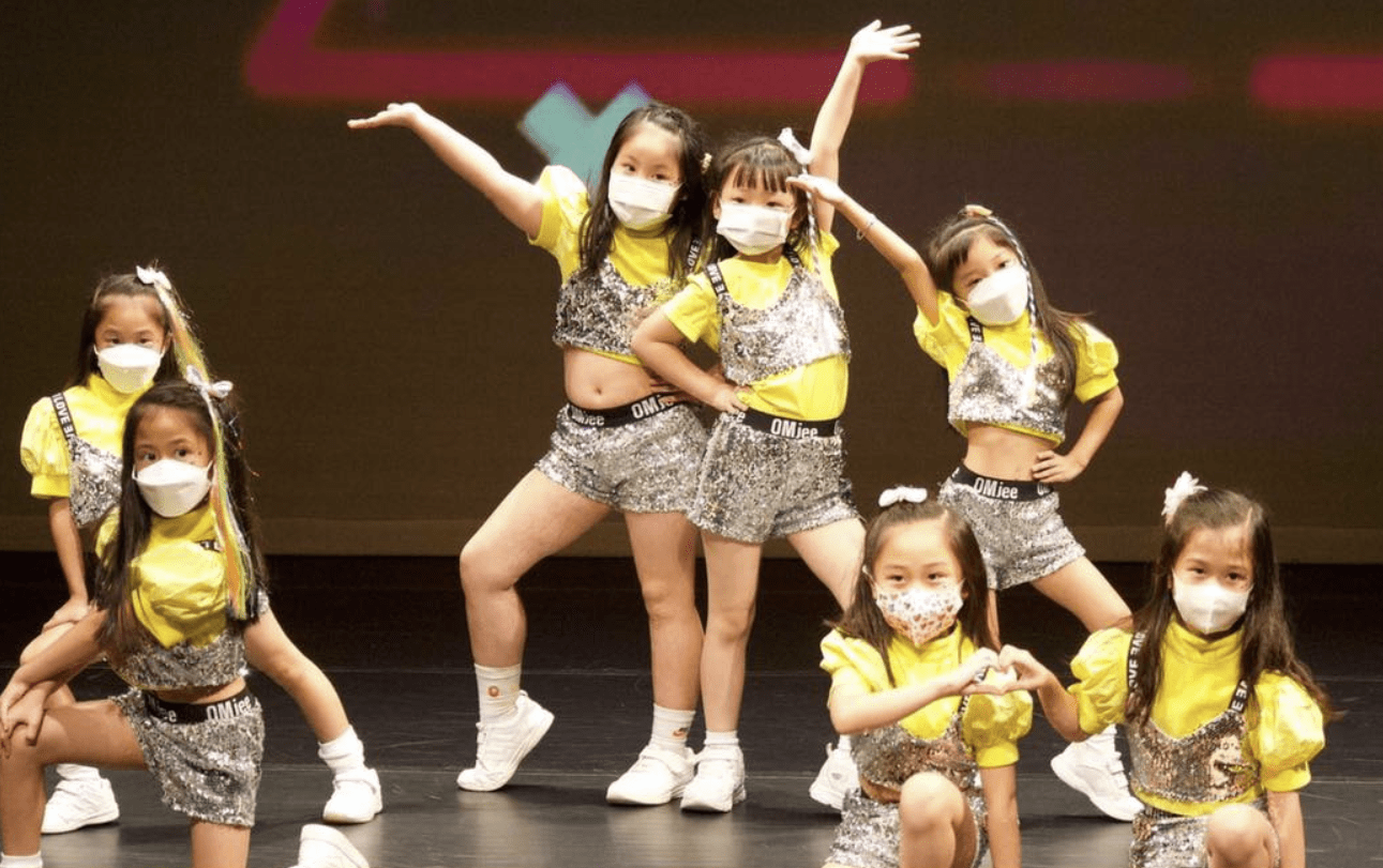 k-pop modern dance chinese new year class for kids
